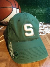 Rare MSU Michigan State Spartans basketball hat Drew Pearson marketing ESPN h53