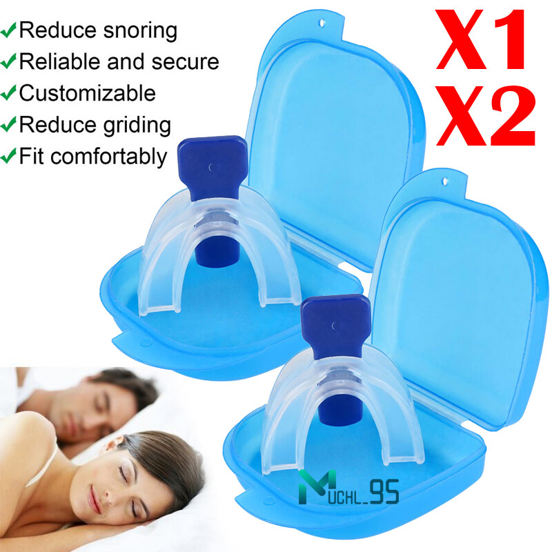 Protector bucal antirronquidos Boquilla Anti-Ronquidos Dormir Rechinar los dientes