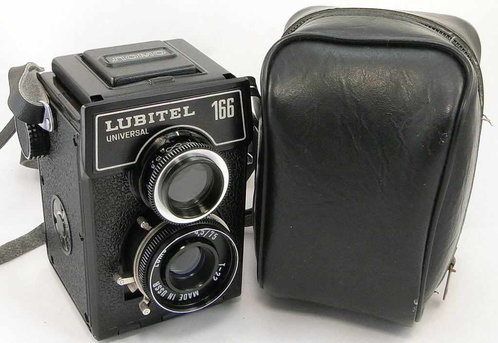 【ロシア製】LUBITEL166 B フィルムカメラ ⭐MINT⭐ 1991! LUBITEL-166 B UNIVERSAL Russian TLR Medium