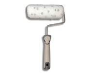 Farbwalze Farbrolle Malerrolle Malerwalze 18 Cm Incl. BüGel Mit Softgrip Grau