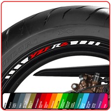 YAMAHA YZF R6 wheel rim stickers decals choice of 20 colours yzf-r6