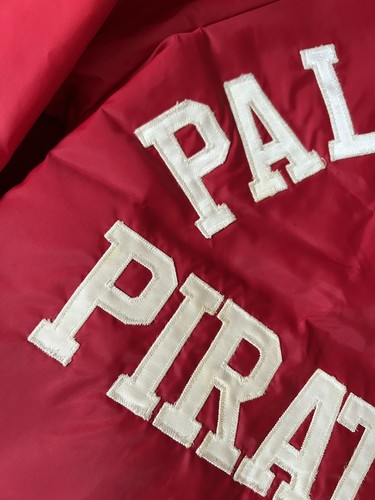 Youth Large (14-16) Vintage USA Made Palatine Pirates #83 Team Rain Jacket - Picture 10 of 11