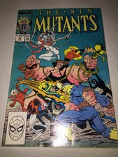 New Mutants #65 Marvel Comics X-Men, July 1988, FREE UK POSTAGE