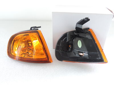 Amber Crystal Turn Signal/Corner Light For Honda Prelude 1992 93