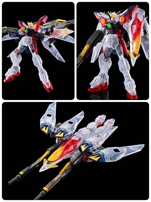 ロボット WING GUNDAM 0 1/144 BANDAI Bandai HGAC Wing Gundam: Zero Transforming Action Figure