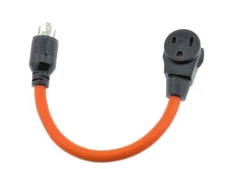 MPI Tools L14-30P to N6-50R Generator Welder Adapter 30 amp to 50 amp 3 wire 18"