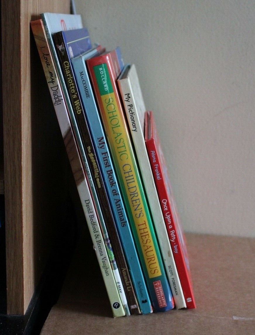 Children's Book Lot 7 pc Once Upon a Potty BOY, Children's Thesaurus