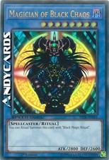 MAGICIAN OF BLACK CHAOS (SPEED DUEL) • (Magician of the Dark) • Ultra R • SBTK EN001