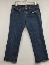 Lucky Brand Sweet N Crop Jeans Womens 8 29 Blue Denim