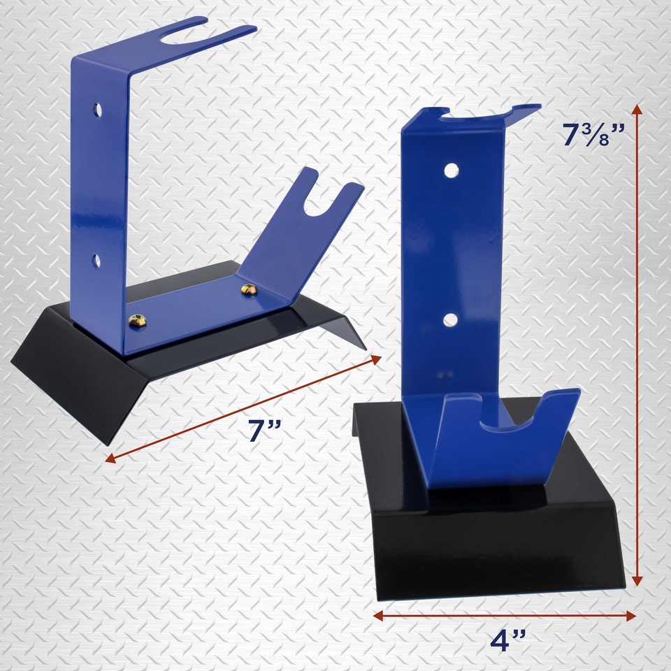 Benchtop Gravity Feed Gun Stand TCP Global Spray Gun Holder - Bench Top Gravity Feed HVLP Gun Stand For Auto Painting Bench Top Gravity Feed Gun Stand For Auto Painting