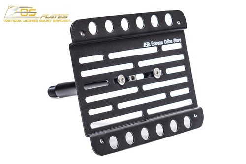 EOS Plate For 16-Up Lamborghini Huracan LP610-4 Tow Hook License Mount Bracket - Picture 3 of 9