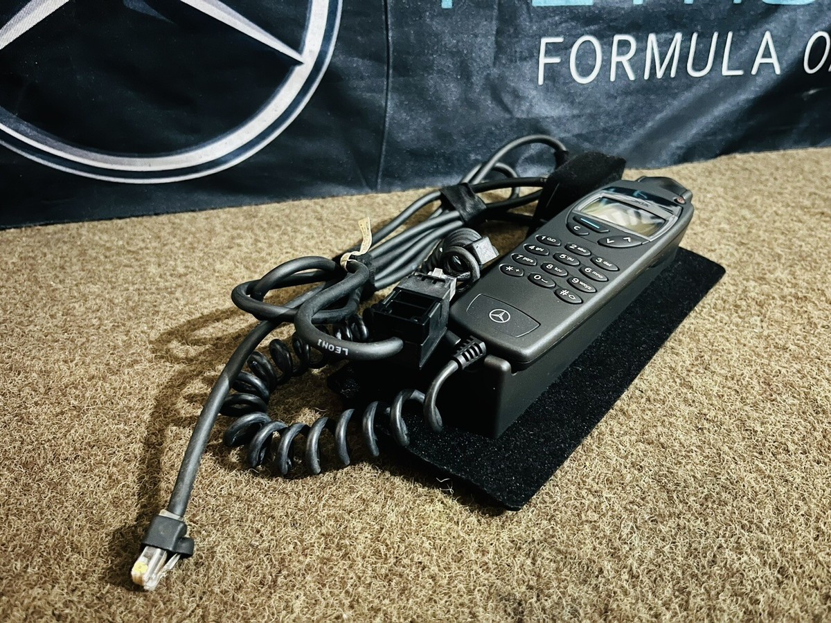 Mercedes R230 SL320 Phone With Stand A2038202235 A2038230611 OEM 