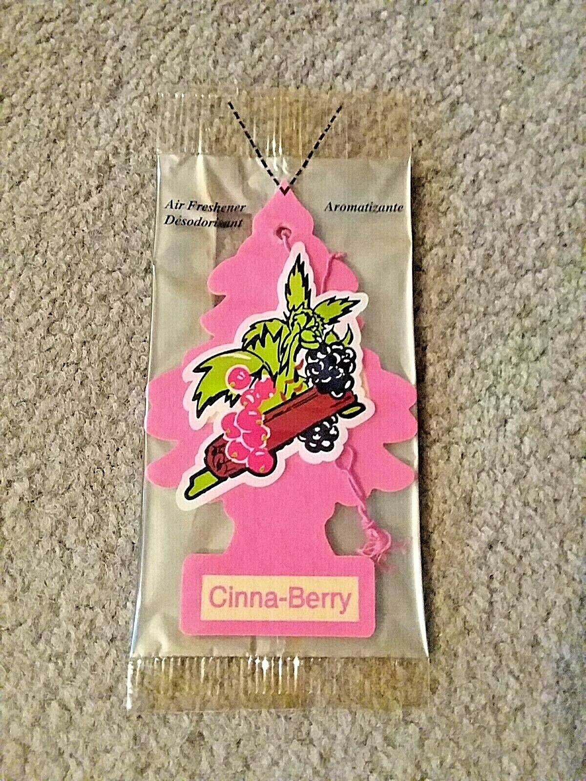 LITTLE TREES CINNABERRY scent GENUINE OEM air freshener discontinued