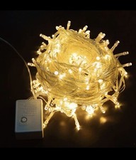 Warm White 100led / 30ft Fairy Clear WiRes String Lights Home Wedding Party Xmas