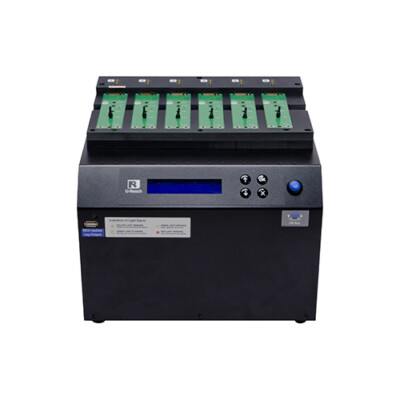Ureach 1:5 M.2 PCIe U.2 NVMe SATA SSD Duplicator/Sanitizer 24GB/Min NV-BM600