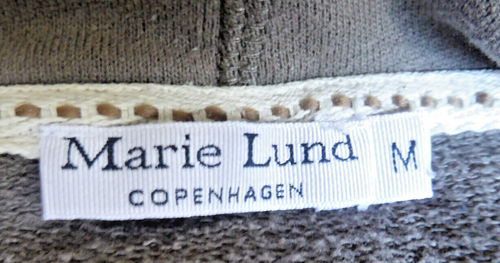 Damen- Baumwoll- Jacke mit Kapuze, Marie Lund, Gr. M, olivbraun, sportlich - Bild 2 von 6
