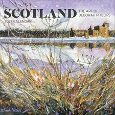 Wall Calendar 2027, Scotland: The Art of Deborah Phillips, 12 Months, Large...