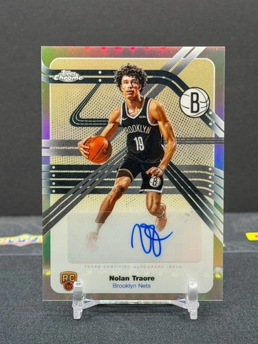 2025 Topps Chrome Nolan Traore Next Stop Signatures (RAW)
