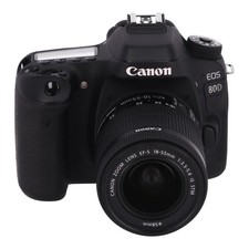 Digital SLR Lens Kit Canon Canon EOS 80D 18-55mm Lens Kit 081021003987