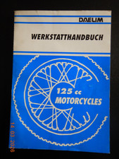 Werkstatthandbuch  Reparaturanleitung Daelim VC125 Advance VC 125