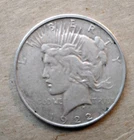 1922 S Peace Silver Dollar.... Silver Traded Above $87 Last Week!