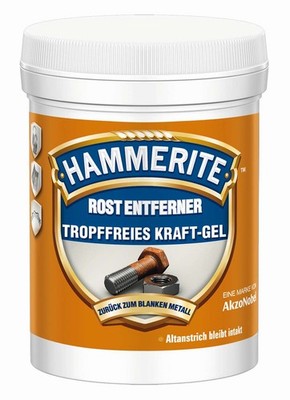 Hammerite ROSTENTFERNER KRAFT GEL für alle Oberflächen tropffrei 200 ml