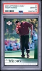 2001 Upper Deck Golf Tiger Woods #1 Rookie Card PSA 10 Gem Mint HOF