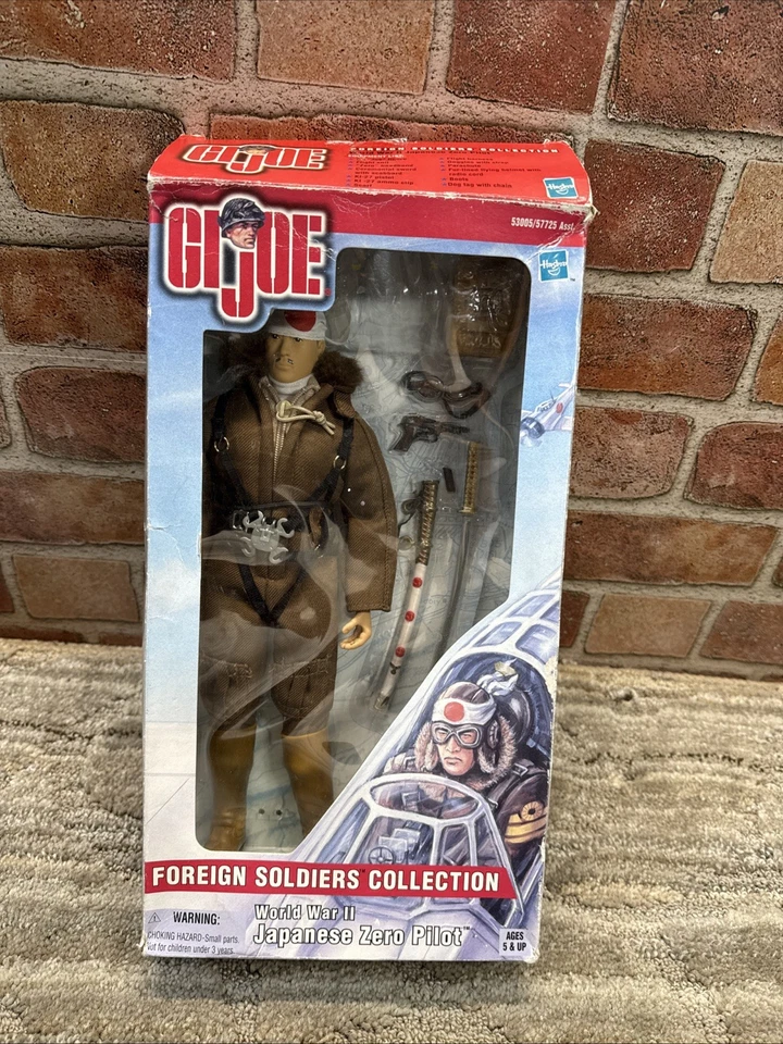GI Joe Foreign Soldiers Collection Segunda Guerra Mundial Japonés Zero Pilot 2000 Foto 2 de 4