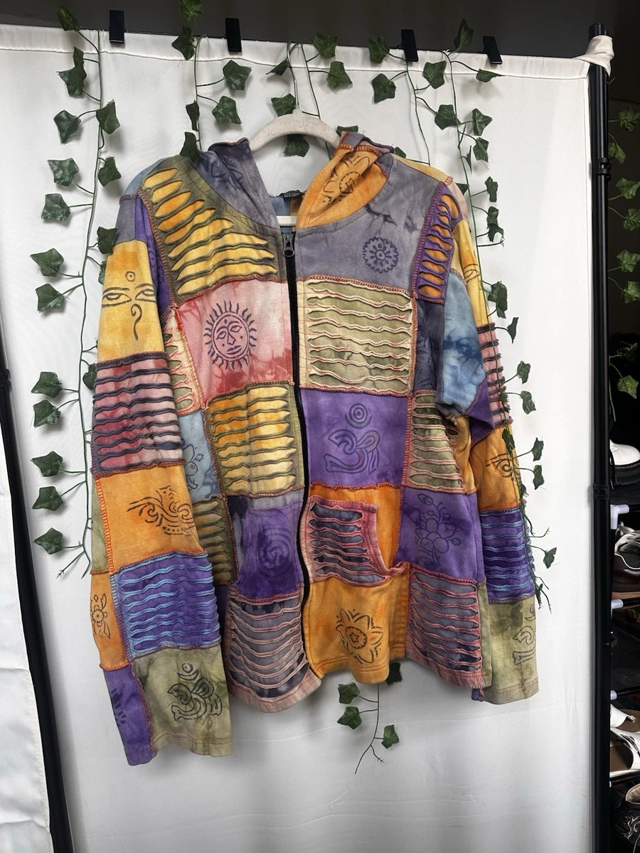Coral - Casual damessweatshirt met grafische bloemenbladprint en bordu – Loïs Amsterdam