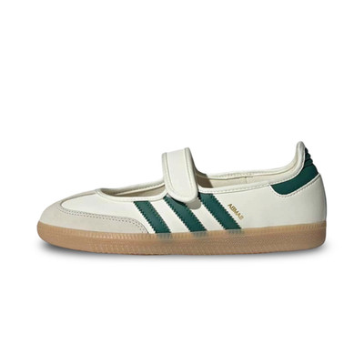 Original adidas Samba Jane Off White Collegiate Green IH6485 NEU