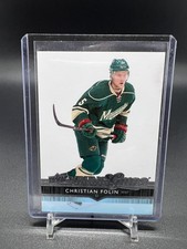 2014-15 Upper Deck #228 Christian Folin YG RC Young Guns Rookie Minnesota Wild