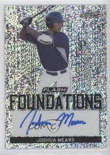 2019 Leaf Flash Foundations Joshua Mears #FF2-JM1 Auto nd3