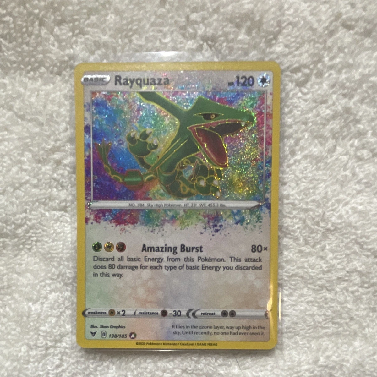 英語版ポケモンカードBASIC R ayquaza 138/185 英語版ポケモンカードBASIC R ayquaza 138/185 Amazon.com: Pokemon