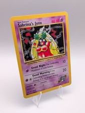 Sabrina's Jynx - 59/132 Regular Uncommon English Gym Heroes Pokémon Card MP on eBay