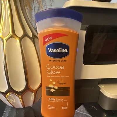 Vaseline Intensive Care Cocoa Glow Body Lotion 400ml Hydrating Cocoa Shea Butter