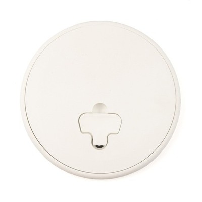 T. H. Marine Boat Hatch Deck Access Plate - Cam-Out Quick Release Round Inspe...