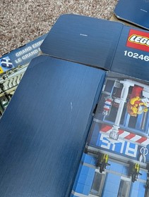 Lego creator 10218  10246 10211 BOXES Only flattened see pics some manuals