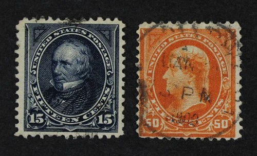 CKStamps: US Stamps Collection Scott#274 275 15c 50c Used