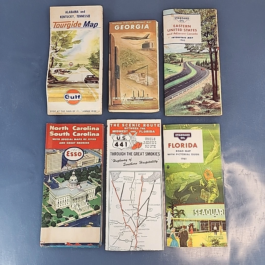1950 Collectible Maps for sale | eBay