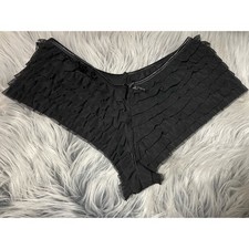 Spirit Halloween rufffle v cut underwear panties costume new