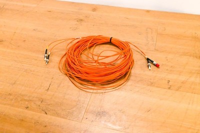Tripp Lite ST-ST Duplex OM1 62.5/125 Multimode Fiber Cable - 100' CG01ZLK
