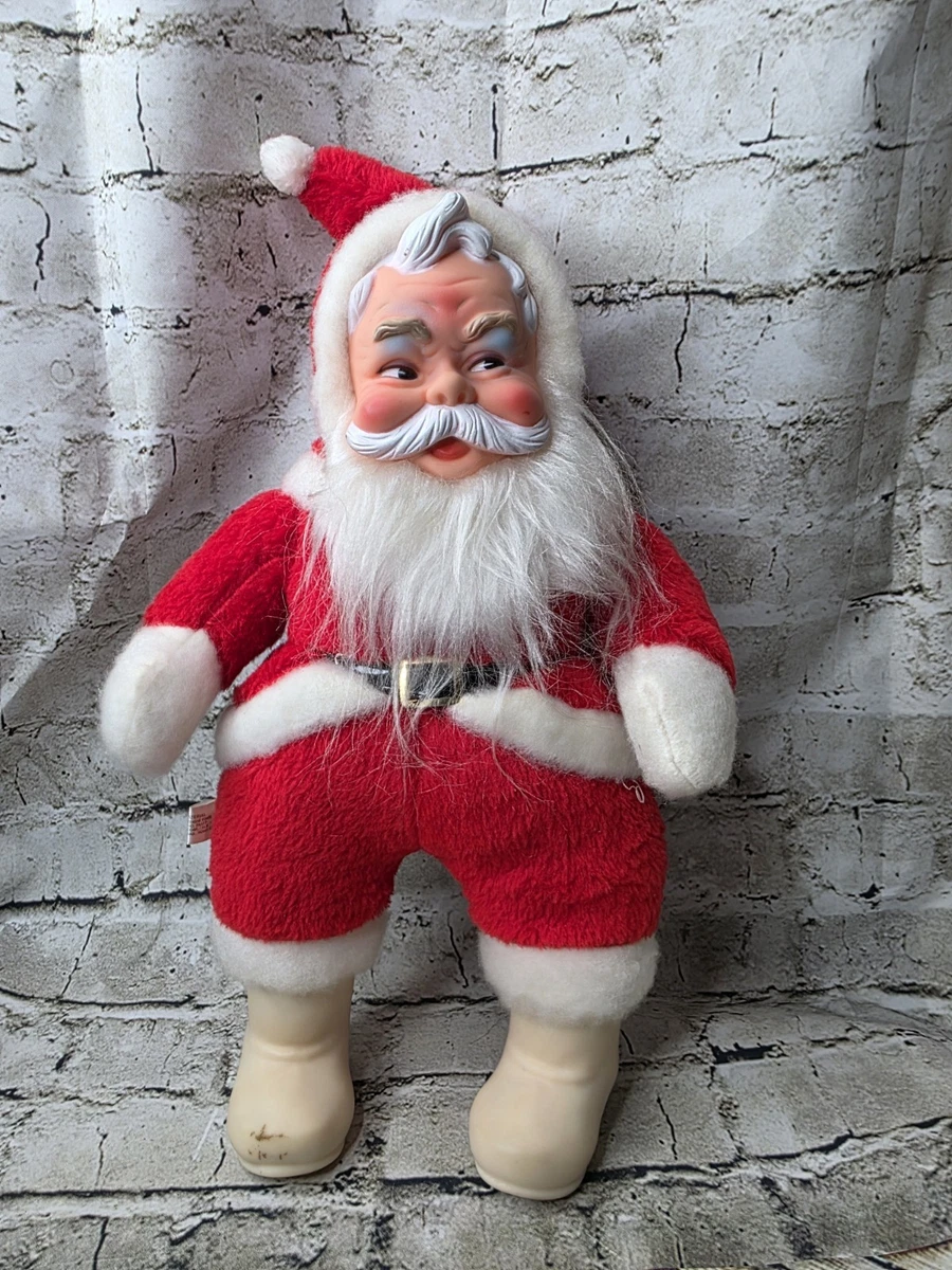 Rubber Face Plush In Santa Figures (1946-1990) for sale | eBay