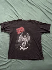 Vintage 2005 Morbid Angel Shirt Masters of Chaos Tour - XL