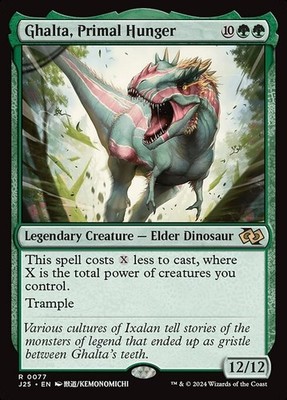Ghalta, Primal Hunger (ANIME) ~ Jumpstart 2025 [ NearMint ] [ Magic MTG ]