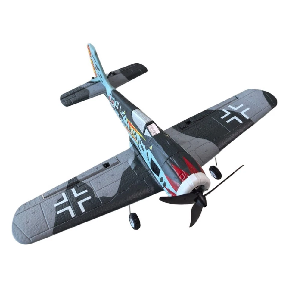 Avión sin escobillas FW-190 350 mm 4 canales radiocontrol ala fija Warbird RTF EE. UU. Foto 3 de 4