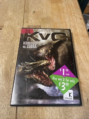 Komodo vs. Cobra DVD Horror Cult Jim Wynorski 2005 Michael Pare Michelle Borth