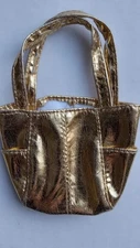 Barbie Doll Basics Swimsuit Collection  Gold Tote Bag
