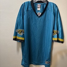 Jacksonville Jaguars Jersey Mens Sz XL Blank Jersey Vintage Pro Line Green NWOT