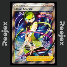 Elesa's Sparkle - 260/264 - Ultra Rare - Fusion Strike - Pokemon Card - NM/M