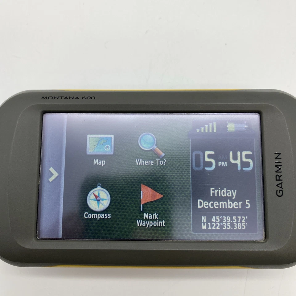 Garmin Montana 600 Waterproof Hiking GPS Very Good (B13:39) - Image 4 of 4